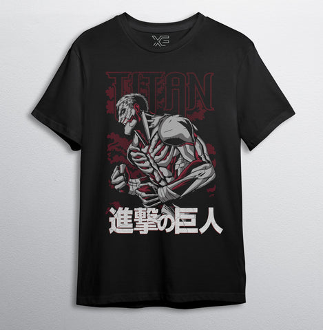 The Armored Titan - Unisex Cotton Tee